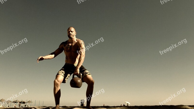 Kettlebells Dead Snatch Kettlebell Training Snatch Beach