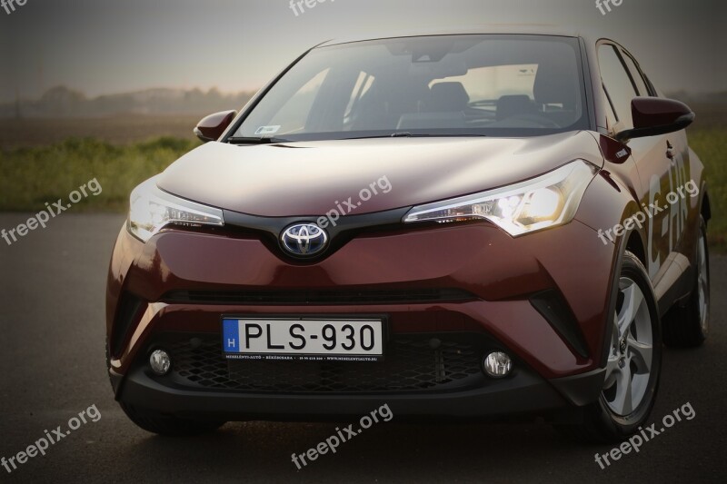 Toyota C-hr Hybrid Free Photos