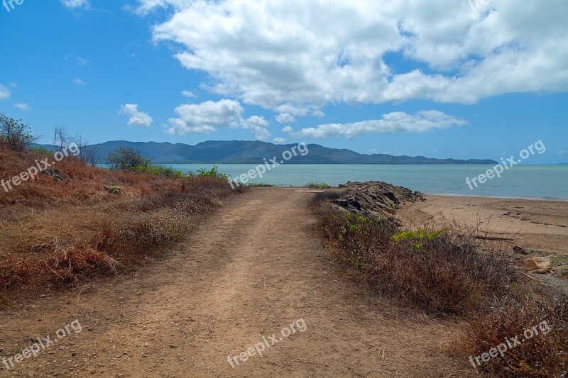 Beach Tropical Setting Magnetic Island Cape Pallarenda The Esplanade