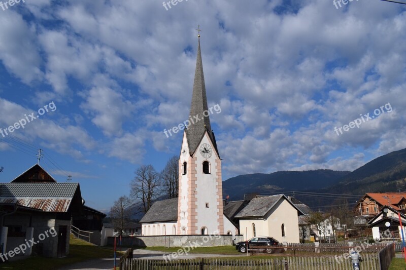 Church Tröpolach Sankt Georgen Free Photos