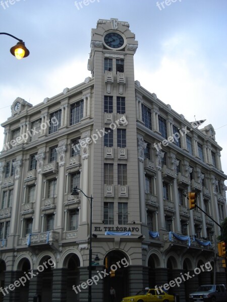 The Telegraph Guayaquil Ecuador Art Deco Architecture