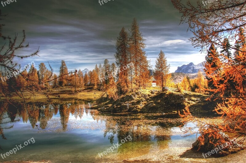 Dolomites Mountains Italy Alpine View