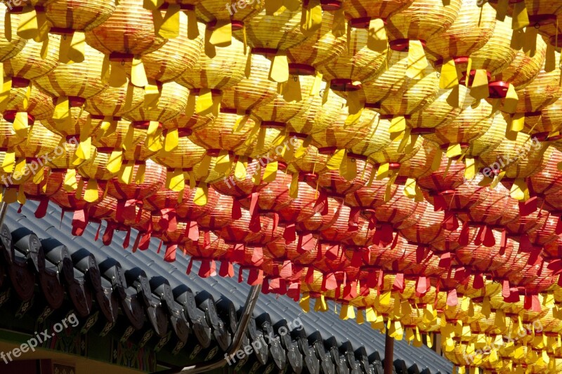 Section Dobong Seoul Autumn Temple