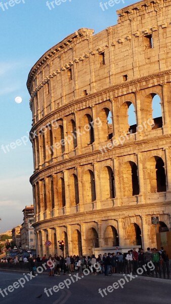 Colloseum Colloseo Rrome Roma Architecture