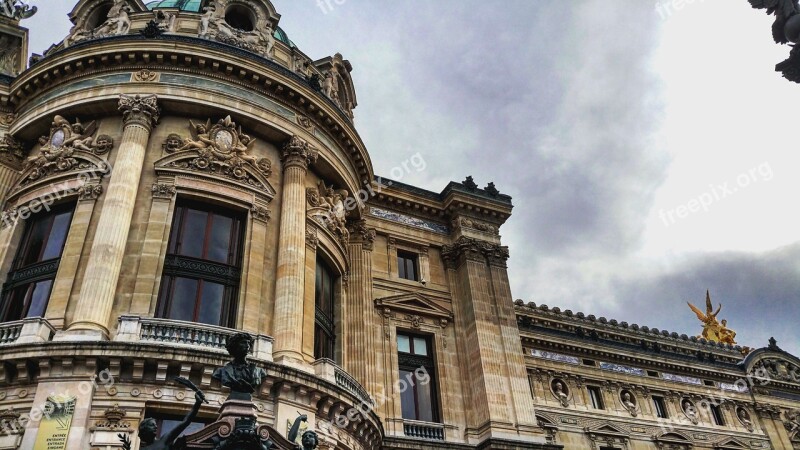 Paris Architecture Old Building Parisien Tourism