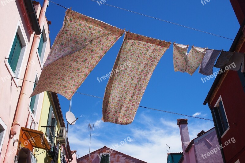 Venice Laundry Murano Free Photos