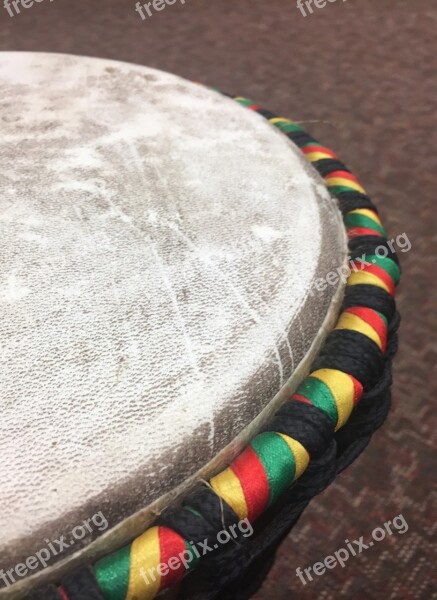 Drum Djembe Instrument African Music