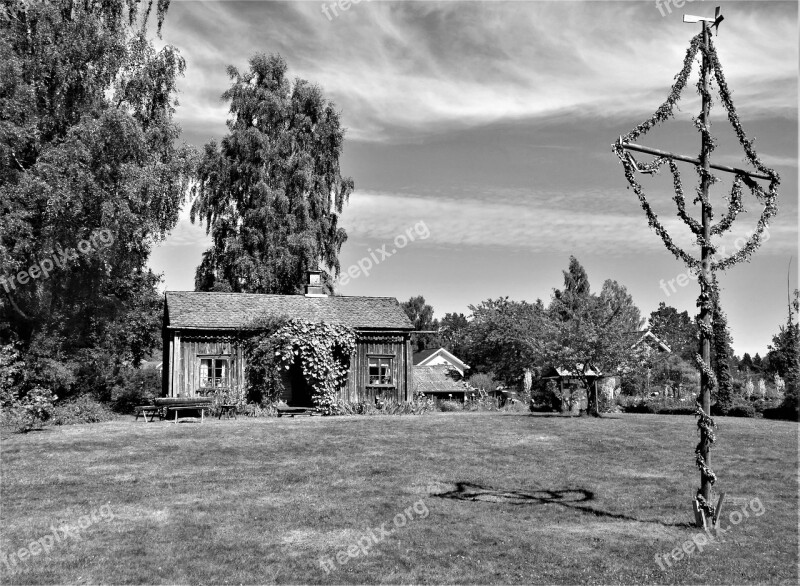 Midsummer Summer Sweden Swedish Landscapes