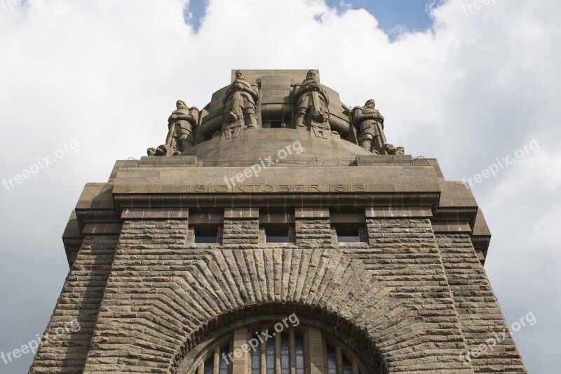 Leipzig Monument Völkerschlachtdenkmal Places Of Interest Imposing