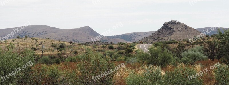 Outback Australia Dry Landscape Bush