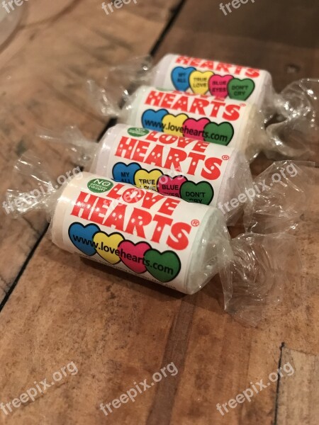 Halloween Candy Love Hearts Love Candy Heart