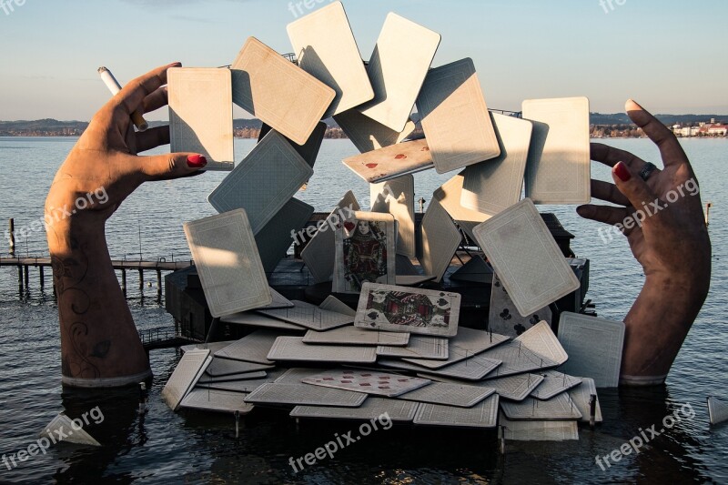 Lake Stage Bregenzer Festspiele Carmen Stage Free Photos