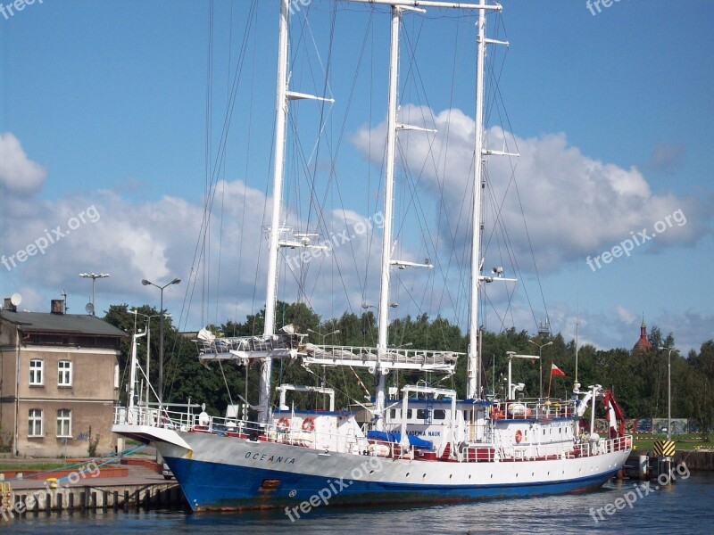 Ship Sea Port Maritime The Baltic Sea