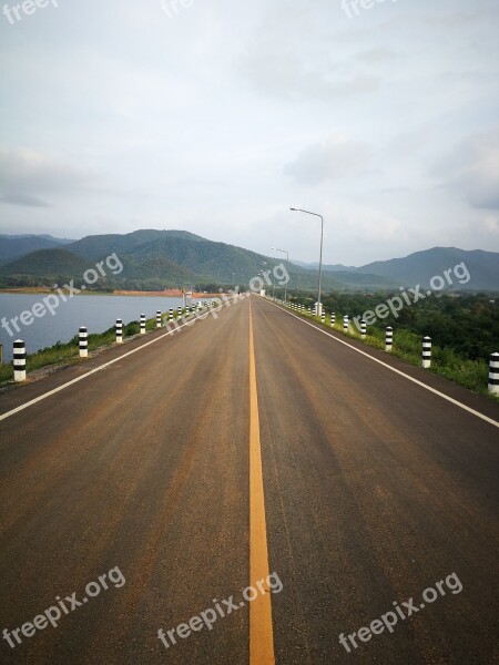 Street Dam Prachuap Khiri Khan Free Photos