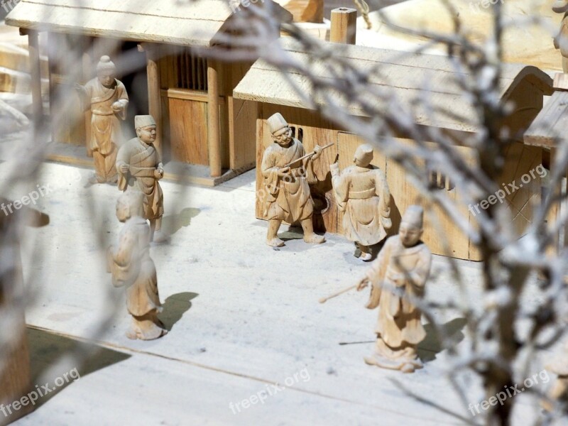 Ancient China Minature Model Scale Free Photos