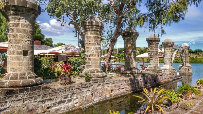 Caribbean Antigua Nelson's Dockyard Tourism Old Building