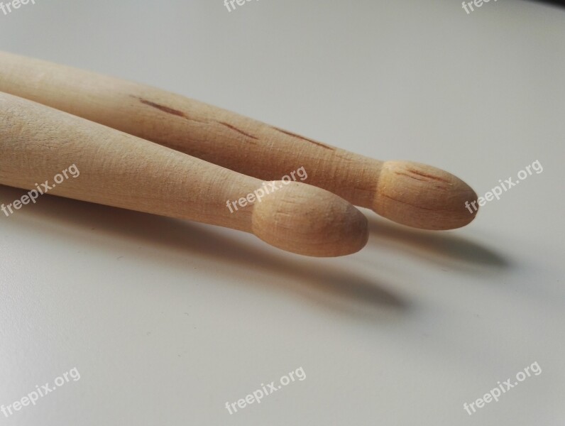 Drums Chopsticks Music Wood Drum