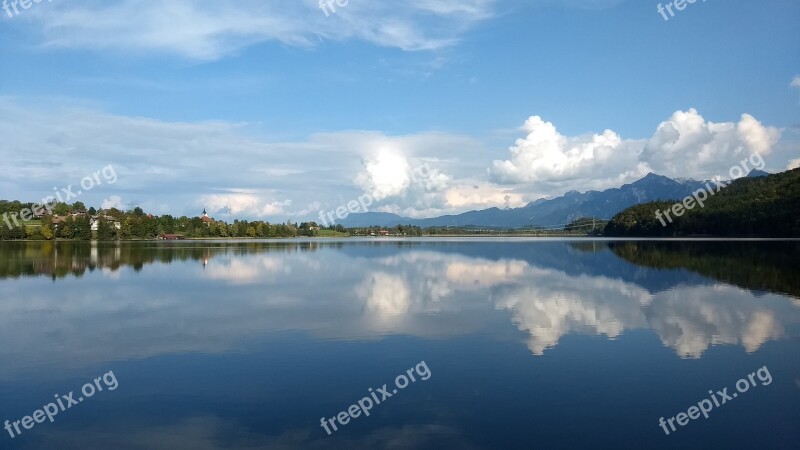 Lake Weissensee Allgäu Lake Füssen Waters