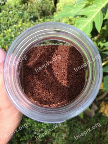 Coffee Powder Mug Brown Caffeine