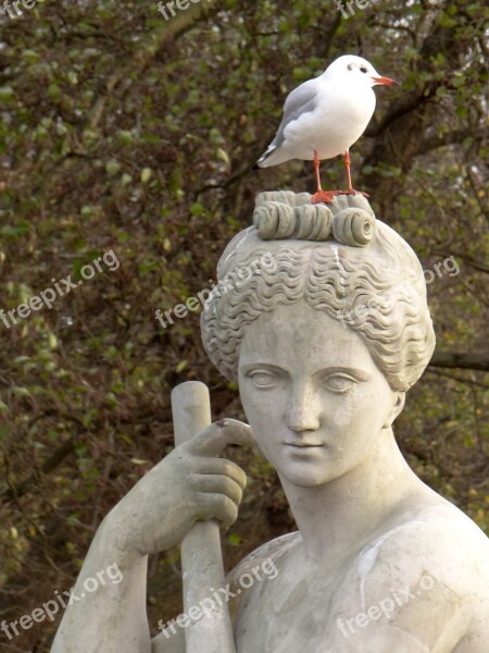 Vistula - The Allegory Of The River Royal Bathroom Courtyard Tree The Statue