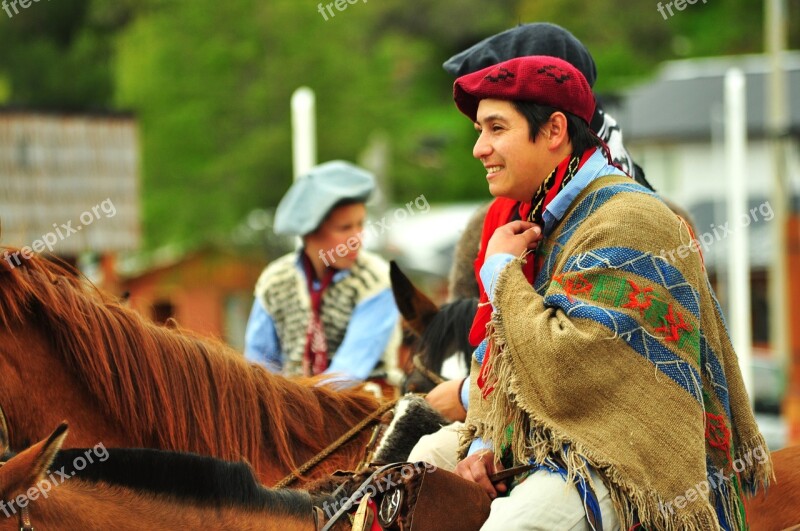 Gaucho Aysen Patagonia Chile Castle Hill