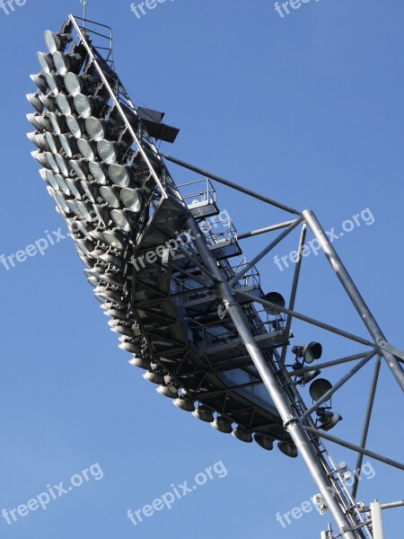 Munich Olympic Park Flood Light Mast Lighting Stadium