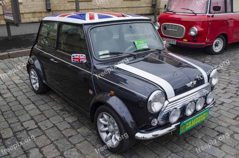 Mini Machine England English Flag