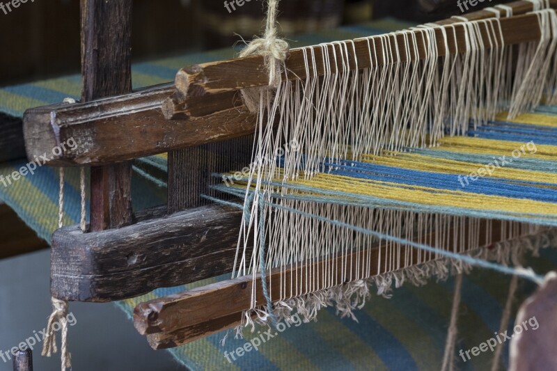 Loom Weaving Middle Ages Schering Weft