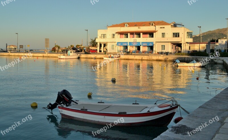 Boat Sea Ship Water Greece