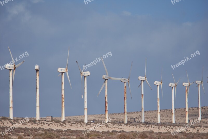 Pinwheel Wind Power Wind Energy Desert Energy