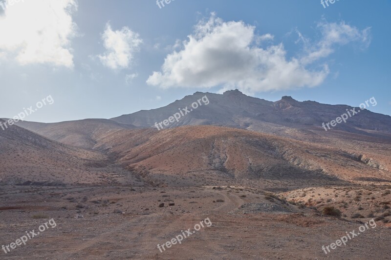 Hill Lava Volcano Island Fuerteventura Free Photos