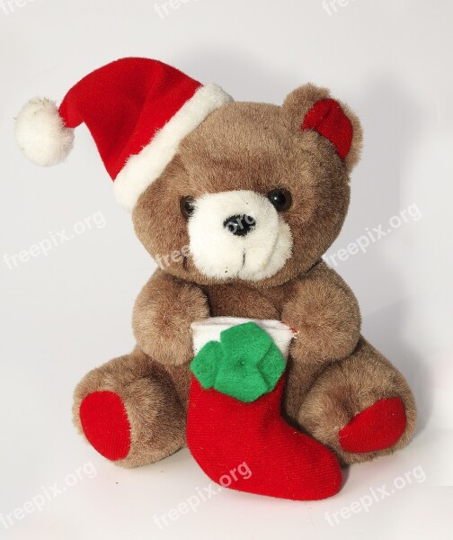 Furry Teddy Bear Nicholas Bear Gift Cute