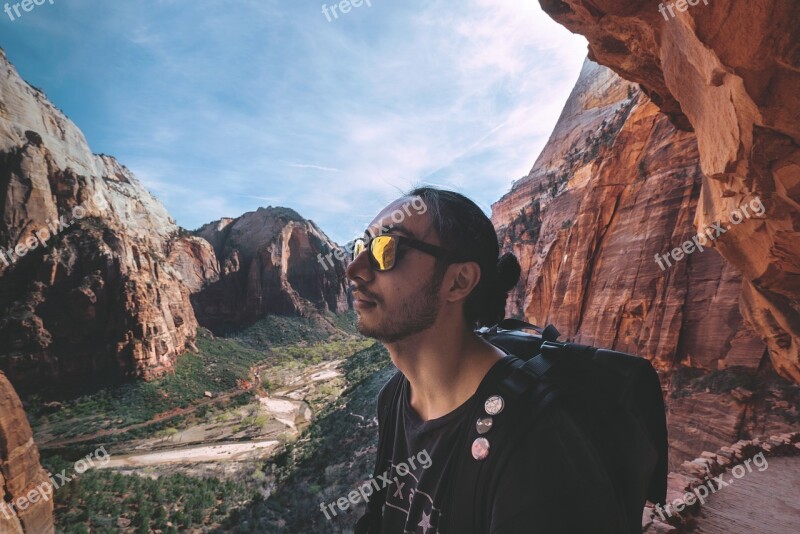 Utah Traveler Backpacker Sunglasses Canyon