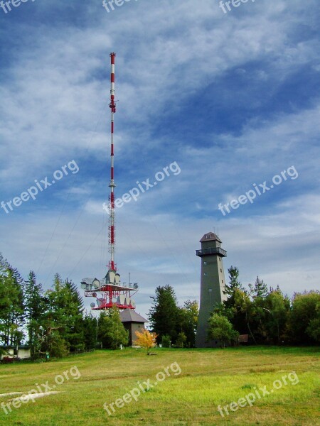 Tv Tower Lookout Tower Jauerling Mountain Austria Free Photos