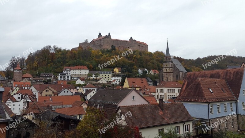 Kulmbach Castle Plassenburg Castle Historically Cloud