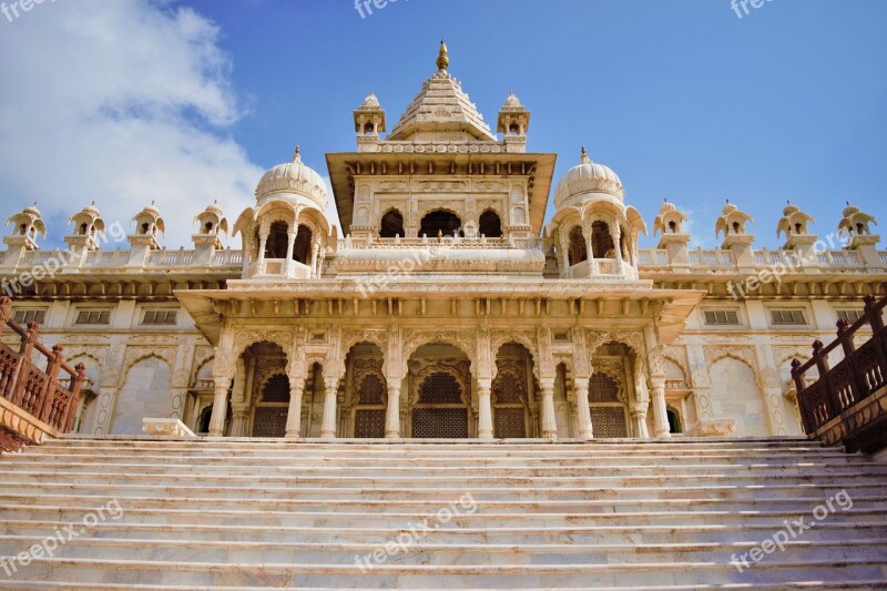 India Jodhpur Mausoleum Royal Tomb