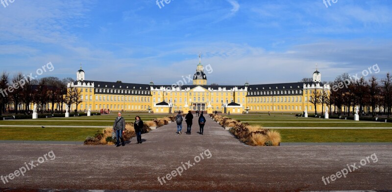 Karlsruhe Germany Castle Landmark Free Photos