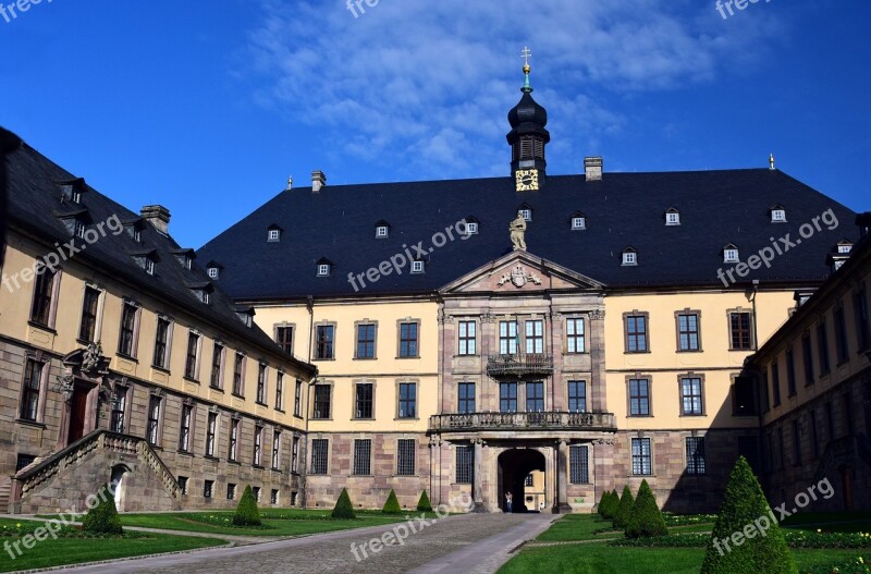 Castle Fulda Schloss Fulda Historic Center Historically