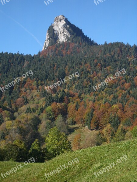 Leonard Stone Tegernsee Mountains Mountain Rock Summit