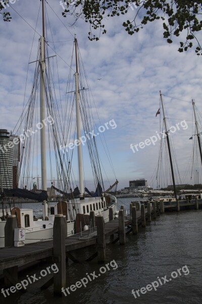 Ship Holland Rotterdam Boat Sea