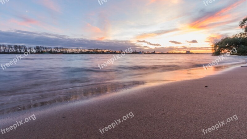 Elbe Hamburg Elbe Beach Lights Light