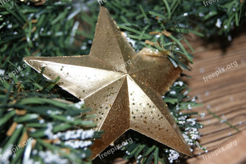 Star New Year's Eve Holiday Christmas Tree Christmas Decorations