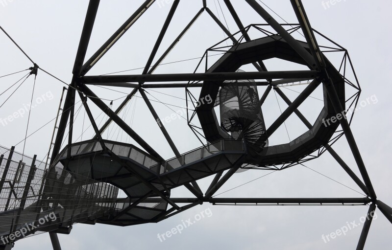 Germany Bottrop Tetraeder Viewing Platform