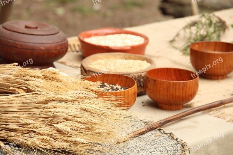 Medieval Fair Valherhes Arimanni Gastronomy Medieval Food