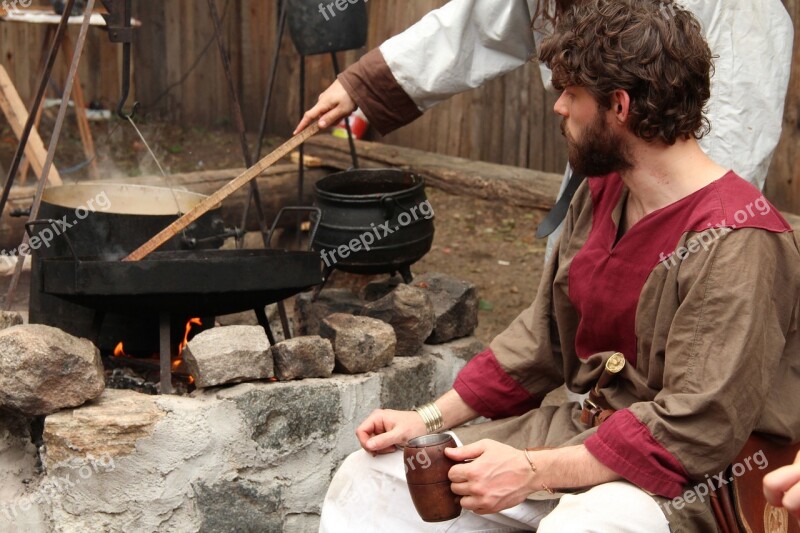 Medieval Fair Valherhes Arimanni Gastronomy Medieval Food