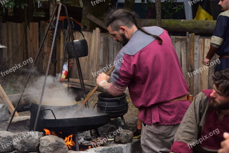 Medieval Fair Valherhes Arimanni Gastronomy Medieval Food