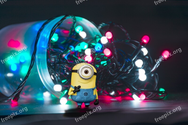 Minion Lighting Glass Banana Happy