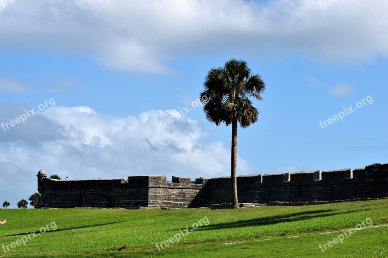 Castle Of San Marcos Fort Fortress Castle Historic