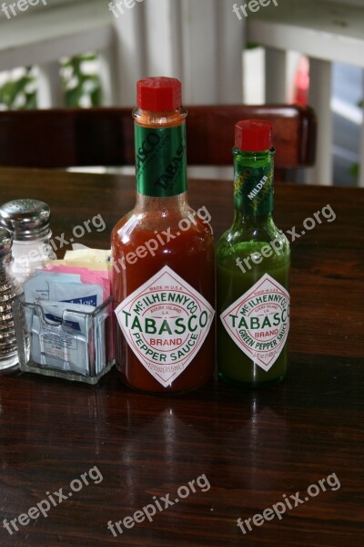 Tobasco Hot Sauce Cayenne Chili Liquid