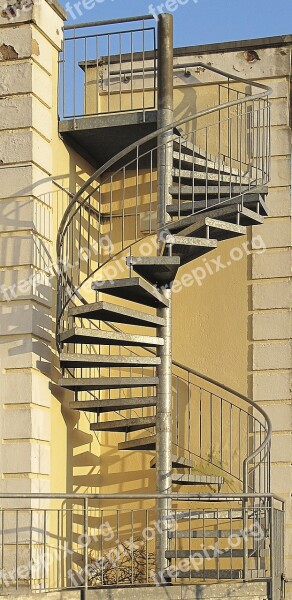 Spindle Staircase External Staircase Spiral Staircase Steel Stairs Steel Spiral Staircase